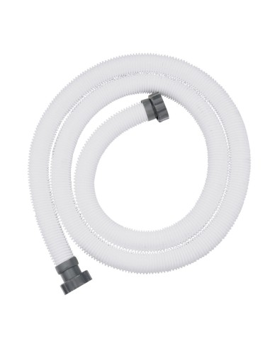 Manguera piscinas desmontables mod.blanca flexible c/racord 38mm 3mt BESTWAY 58368