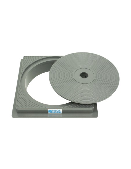 Marco tapa skimmer ASTRAL cuadrado 00249-0700CL144 + tapa - Antracita (tipo 4402010106)