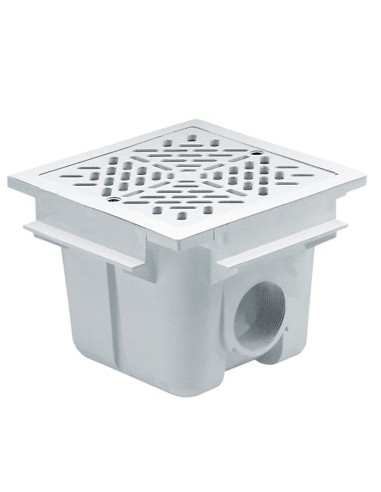 Sumidero piscina hormigon ASTRAL cuadrado 2"...