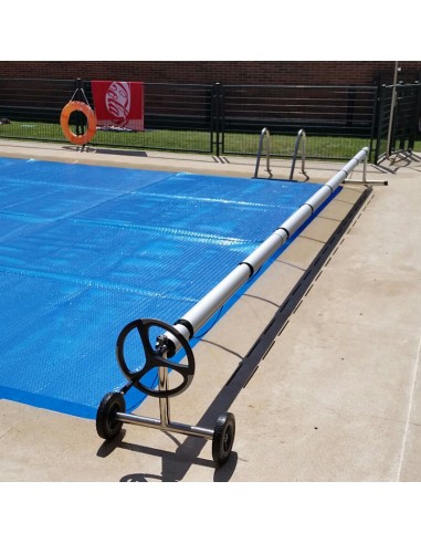 Enrollador manta termica piscina D.  80mm L.3.50-5.50mt telescopico KOKIDO Eco K470BX/80+K465BX