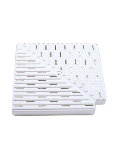 Esquina rejilla rebosadero ASTRAL 195x35mm 90º 22383