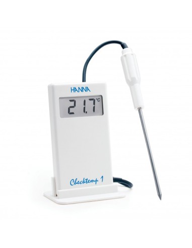 Analizador temperatura HANNA Checktemp 1 c/sonda 1m HI98509