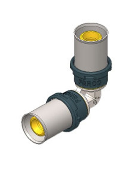 Codo MULTICAPA - RETICULADO 20mm FERCO M1720