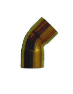 Codo COBRE H-H 28mm 45º fig.5041