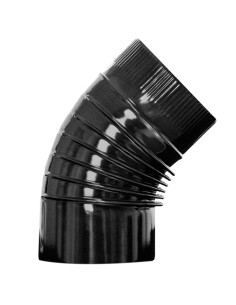 Codo chimenea EXOJO Exoleña 150mm 45º simple vidrificado...