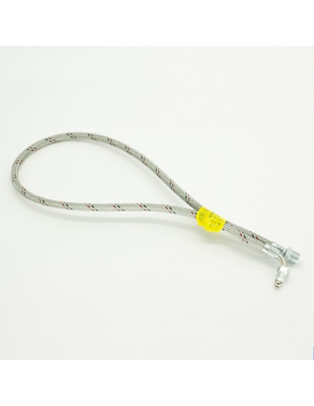 Latiguillo gasoil M-M 3/8"-1/4" acodado L.1000mm TRADESA KS0/98 0136680