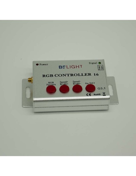 Modulador foco piscina BS LIGHT controlador proyector + mando RGBCONTROLLER16 (BSV)