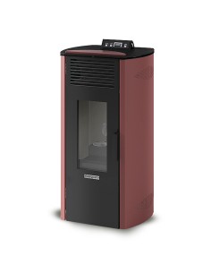 Estufa pellet HERGOM Enza 10kw burdeos 2109212