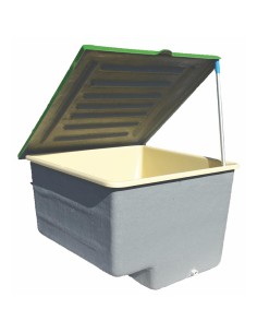 Caseta enterrada  vacia p/filtros 680-900mm