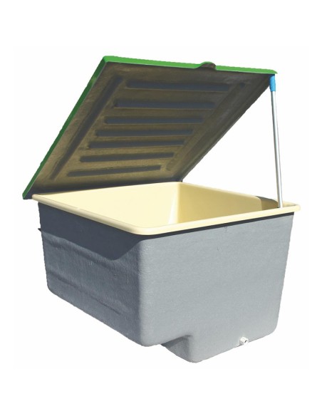 Caseta enterrada  vacia p/filtros 400-520mm