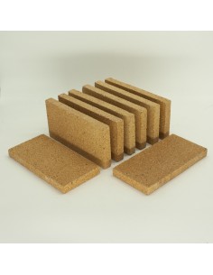 Revestimiento estufa HERGOM kit 8 ladrillos refractario...