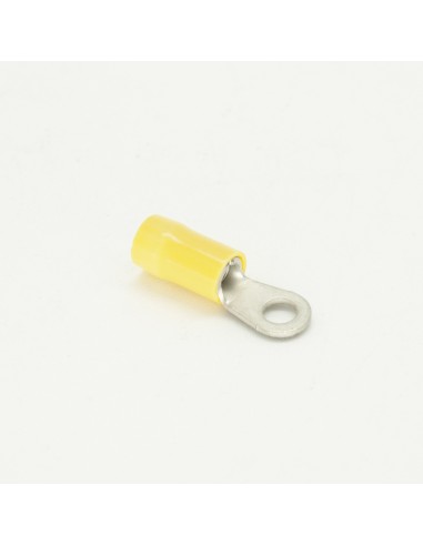 Faston - terminal preaislado p/tornillo 4.0-6.0mm amarillo