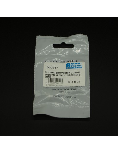 Tornillo proyector CORAL soporte a nicho...