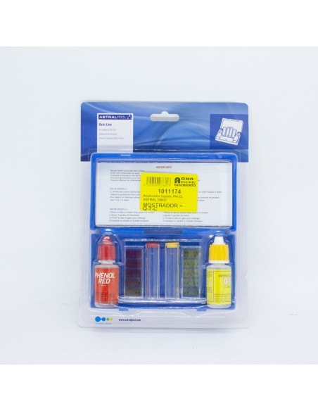Analizador agua piscina ASTRAL Basic Line PH y cloro 38637 de gotas