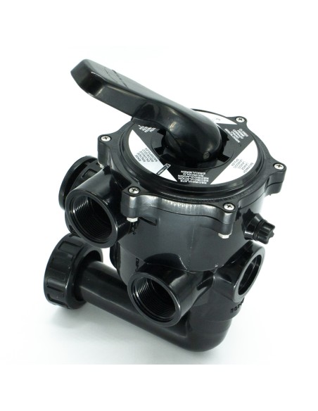 Valvula selectora filtro piscina ASTRAL lateral 1½" tornillos con enlaces 00599