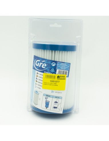 Cartucho filtro GRE p/AR121/AR118 AR86