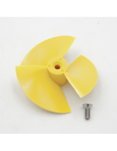Helice limpiafondos DOLPHIN turbina amarilla + tornillo 9995269 (Maytronics)