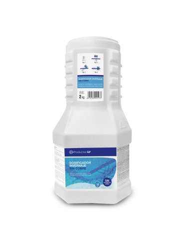 Invernada dosificador 2kg QP blanca 201101SC (sin cobre)