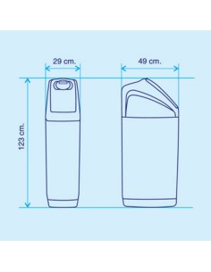 Descalcificador volumetrico INSOL Flamingo 25lt 4200050488 2