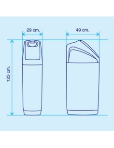 Descalcificador volumetrico INSOL Flamingo 38lt 4200050489 2