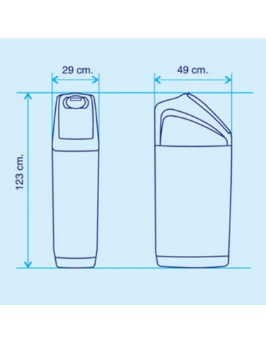 Descalcificador volumetrico INSOL Flamingo 38lt...