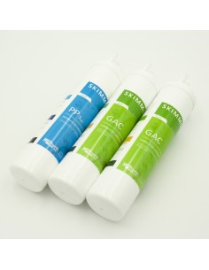 Filtros osmosis HW CLP 3/8" kit 3 filtros (1 sedimentos +... 2