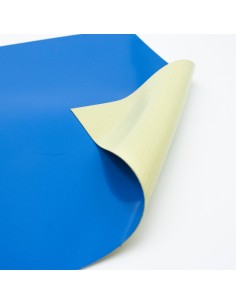 Cobertor proteccion piscinas PVC 630 mod. Azul/Beige x m2 2