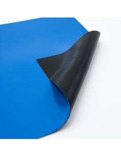 Cobertor proteccion piscinas PVC 630 mod. Azul/Negro x m2 2