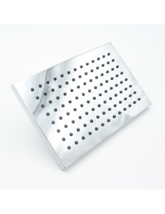 Rociador ducha piscina CRM rectangular 220x150mm cromado...