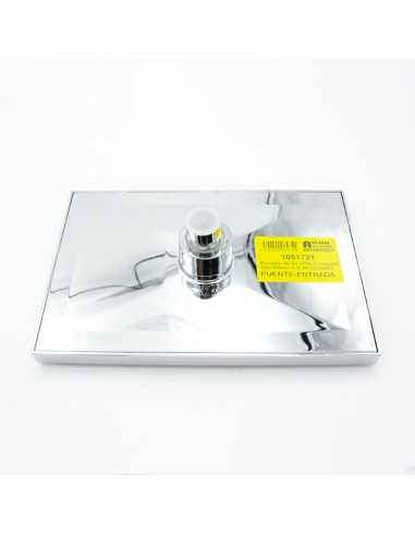 Rociador ducha piscina CRM rectangular cromado...