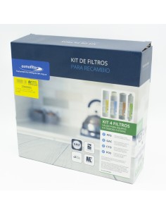 Filtros osmosis 10" OSM kit 4 filtros (1 sedimentos + 2... 2