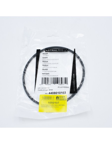 Junta tapa dosificador ASTRAL mod.azul antiguo 4408010103