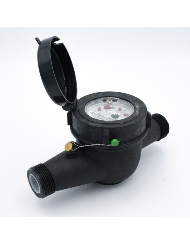 Contador agua riego RUEDAGUA  polimero 1½"...