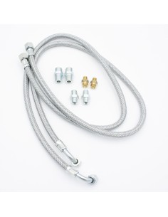 Latiguillo gasoil H-H 3/8"-1/4" acodado L.1000mm (juego 2...