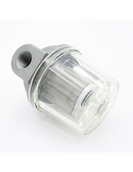 Filtro gasoil caldera FAG H-H  1/4" transparente OF008PL-SC