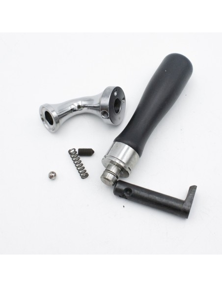 Maneta puerta estufa/chimenea leña HERGOM E-20 E-21 C-4 H-03 kit mango puerta hogar 9920053