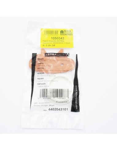 Tapon boquilla aspiracion ASTRAL tapa 1½" con...