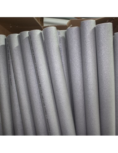 Coquilla aislante PE gris D.25mm espesor   9mm...