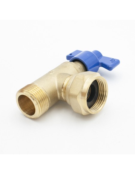 Valvula contador - salida DN15mm 3/4" para bateria mod.maneta vertical