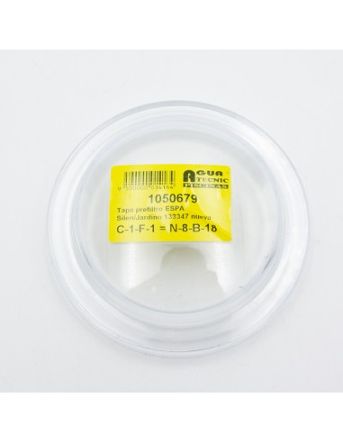 Tapa prefiltro bomba piscina ESPA Silen/Jardino...