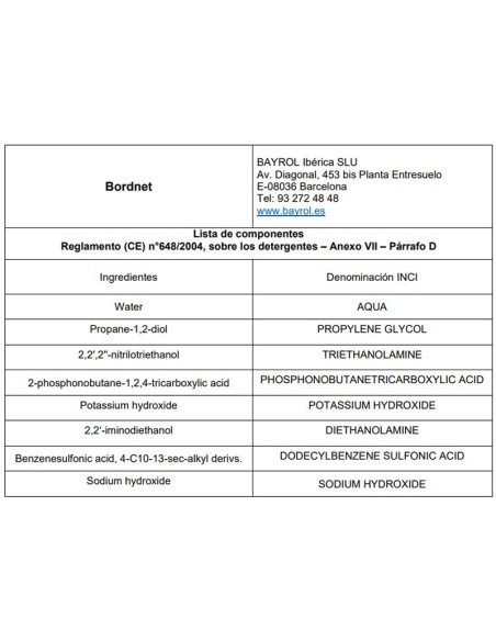 Limpiador bordes piscina BAYROL Bordnet 1lt 7515418