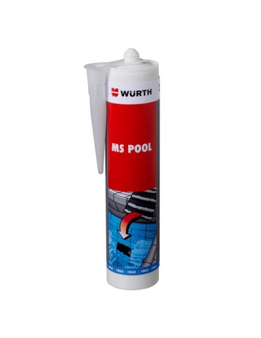 Polimero WURTH adhesivo MS Pool 290ml blanco...