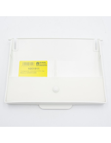 Compuerta skimmer piscina CTX clip HDN/HDA CE02012205 blanca (Certikin)