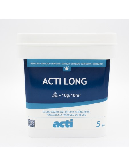 Cloro granulado ACTI Long 5kg ACT-500-0587