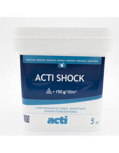 Cloro rapido ACTI Shock   5kg ACT-500-0569