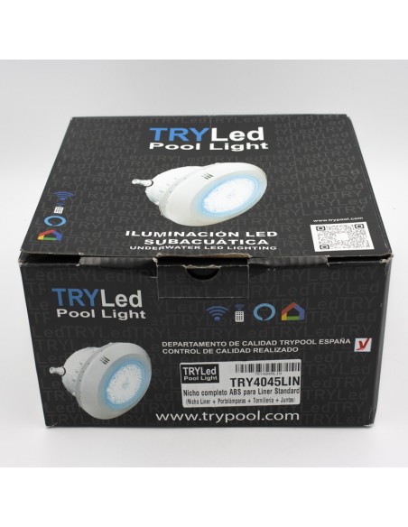 Foco piscina liner TP proyector mod. TRYNICL sin lampara TRY4045LIN