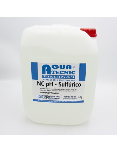 Reductor PH liquido 20lt sulfurico ATP uso profesional