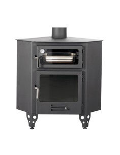 Estufa leña AJ Jimena c/horno mod. rincon 8kw