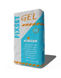 Cemento cola C2TE     FIXCER Fixset Gel 25kg gris...