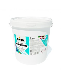 Cemento impermeable CMO2P FIXCER Hidroelastic 20kg gris...